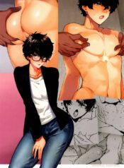 Persona 5 dj Yaoi Uncensored Threesome BL Manga (2)