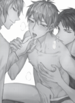 Iinari Saimin LoveHame 3P Yaoi Threesome BL Manga (1)